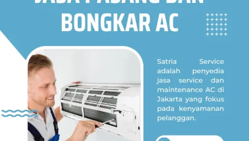 Jasa Pasang dan Bongkar AC